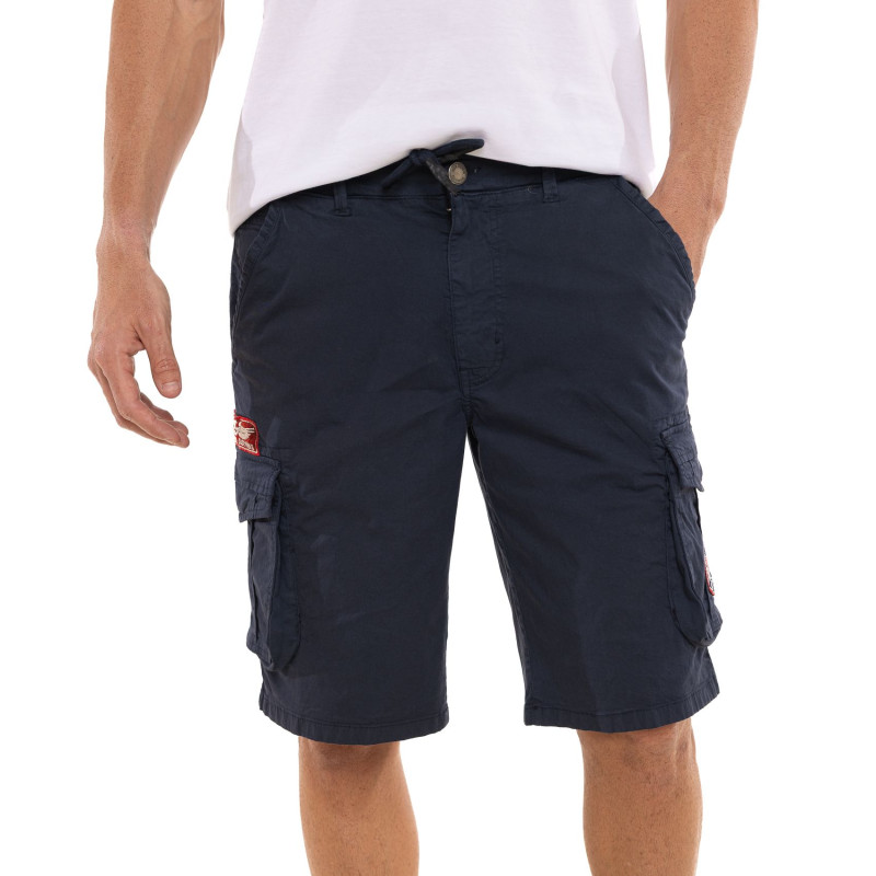Bermuda Cargo en Coton coupe Droit Bleu | Homme - Vondutch | Von Dutch