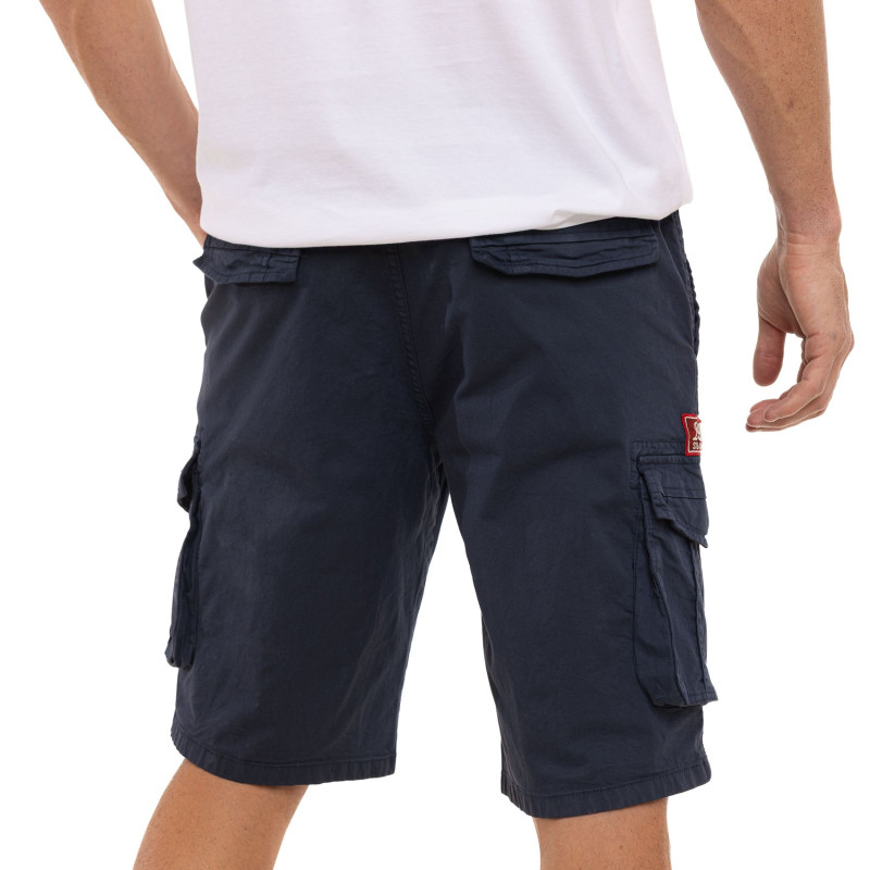 Bermuda Cargo en Coton coupe Droit Bleu | Homme - Vondutch | Von Dutch