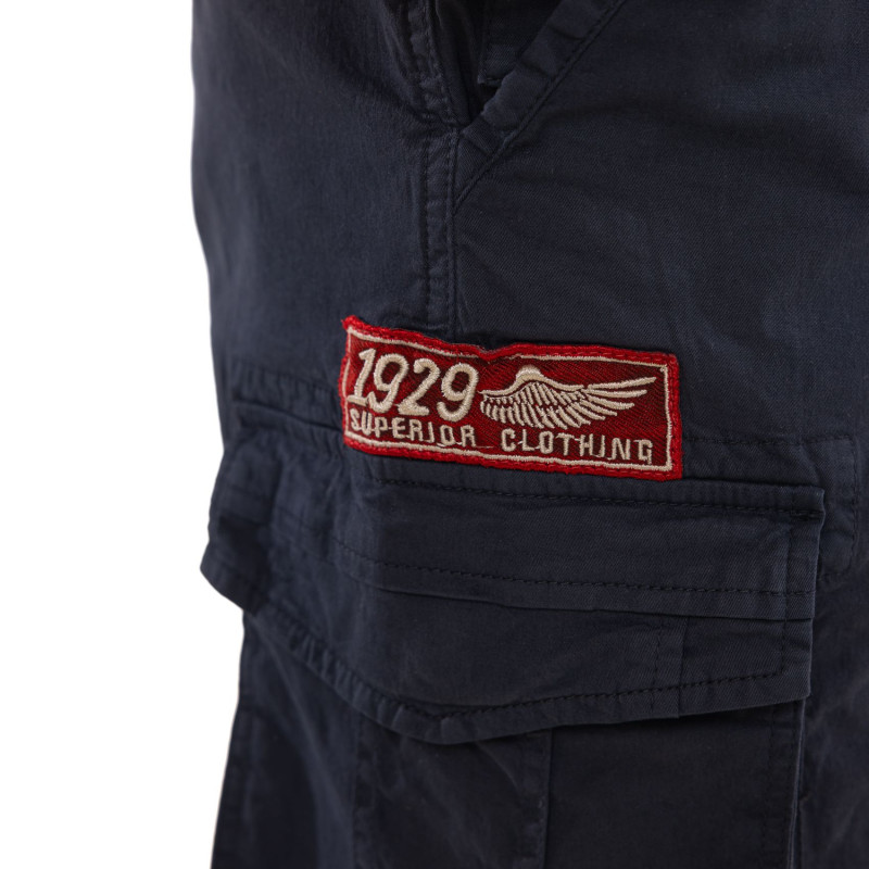 Bermuda Cargo en Coton coupe Droit Bleu | Homme - Vondutch | Von Dutch