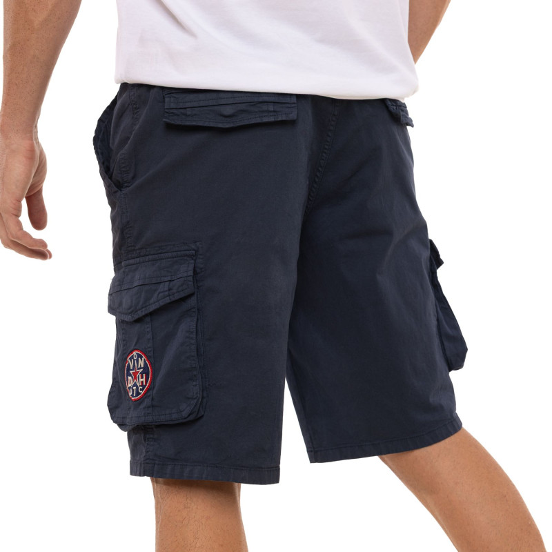 Bermuda Cargo en Coton coupe Droit Bleu | Homme - Vondutch | Von Dutch