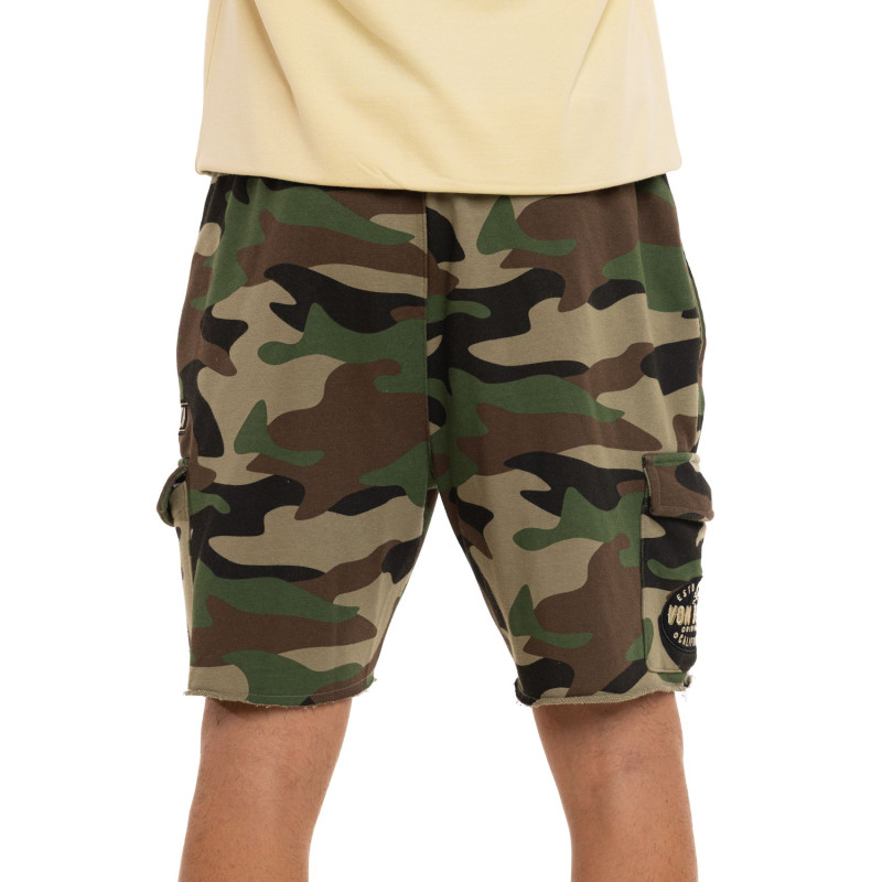 Bermuda Cargo coupe Droit Kaki | Homme - Vondutch | Von Dutch