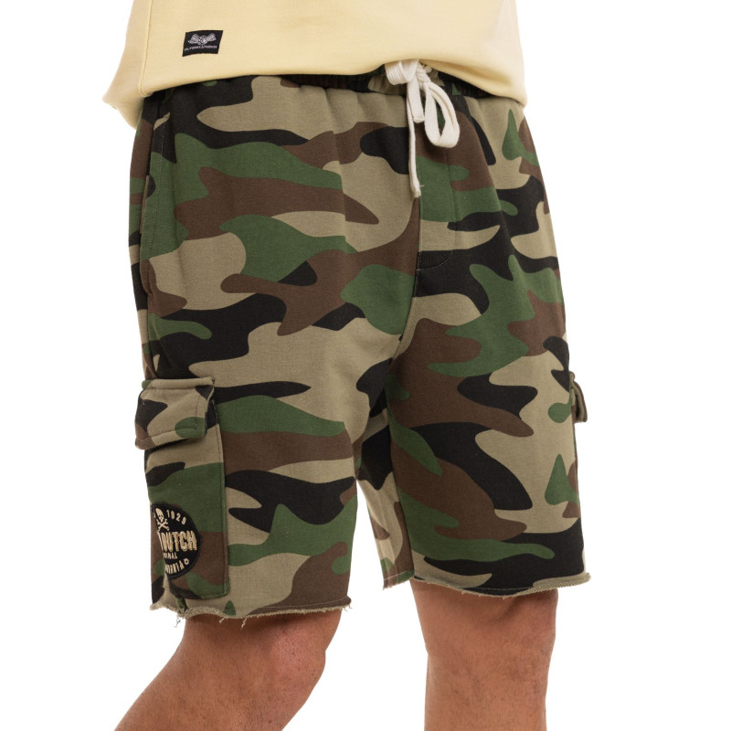 Bermuda Cargo coupe Droit Kaki | Homme - Vondutch | Von Dutch