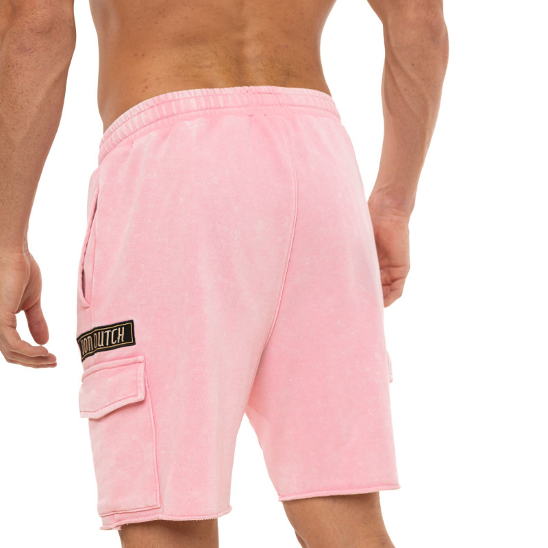 Bermuda Cargo coupe Droit Rose | Homme - Vondutch