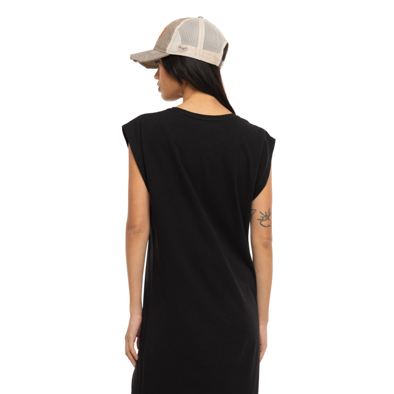 Robe Noire coupe Droite Col large SOUTH | Femme - Vondutch | Von Dutch