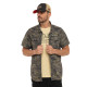 Chemise Camouflage coupe Régular Manches courtes Kaki DEREK | homme - Vondutch