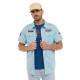 Chemise coupe Régular Manches courtes Bleue TOOLS | Homme - Vondutch
