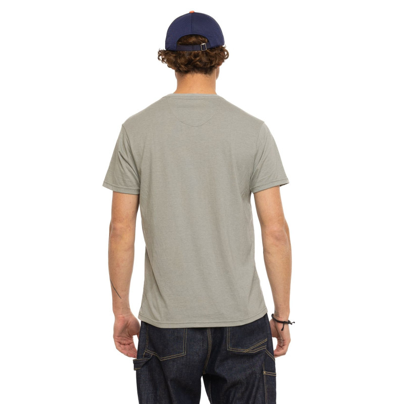 T-shirt homme col rond  Regular fit en Jersey effet chiné Fear