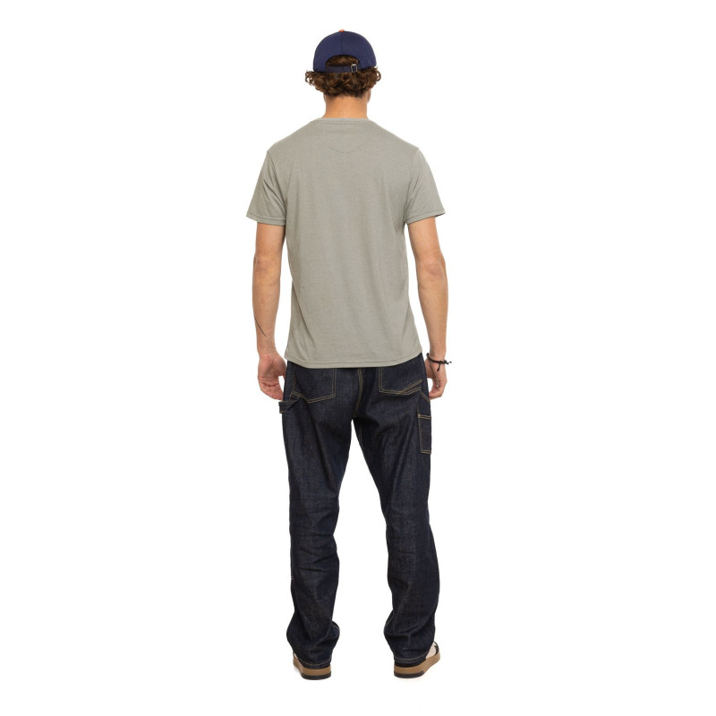 T-shirt homme col rond  Regular fit en Jersey effet chiné Fear