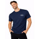 T-shirt homme col rond en jersey 140grm imprimé devant Log4