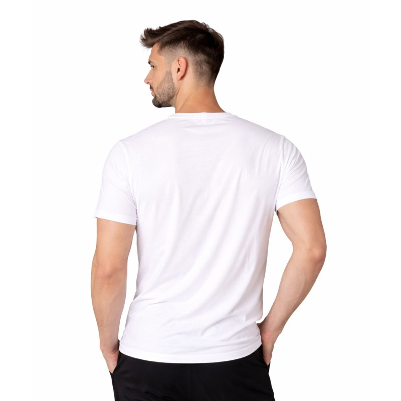 T-shirt homme col rond en jersey 140grm imprimé devant Log4