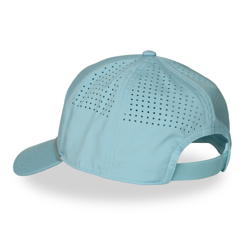 Casquette Vondutch Turquoise Six panel Scratch en silicone CORD