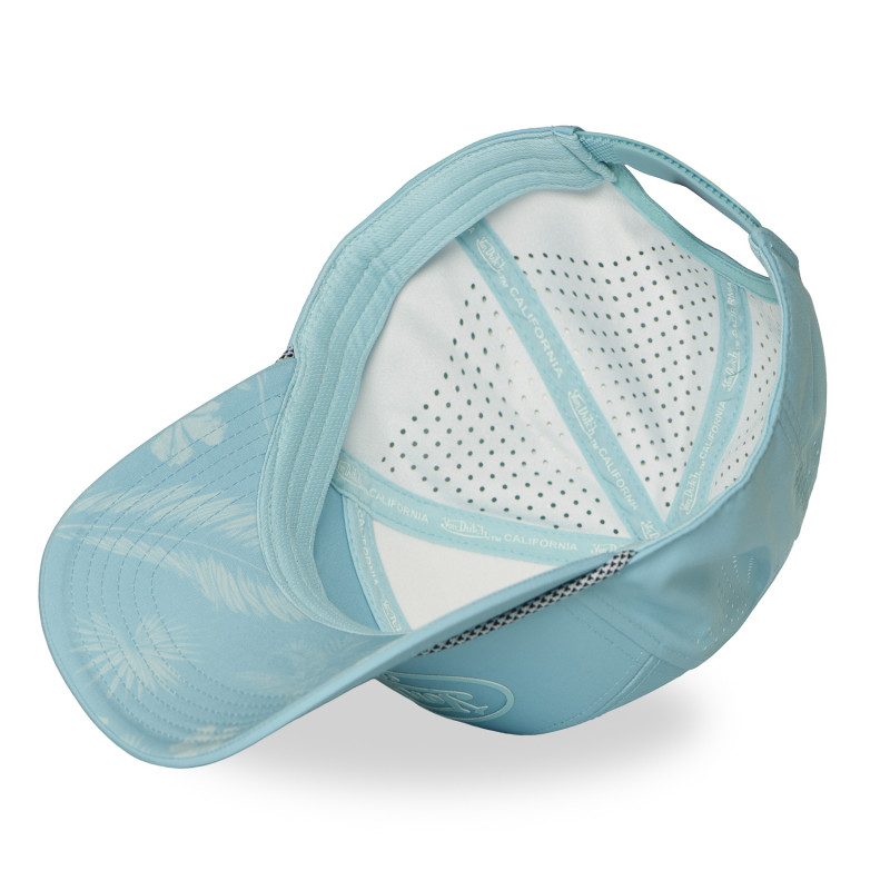 Casquette Vondutch Turquoise Six panel Scratch en silicone CORD