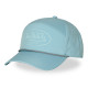 Casquette Vondutch Turquoise Six panel Scratch en silicone CORD