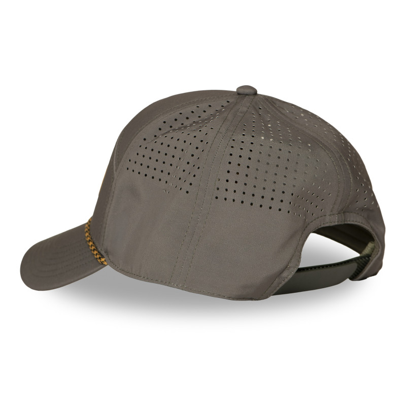 Casquette Vondutch Kaki Six panel Scratch en silicone CORD