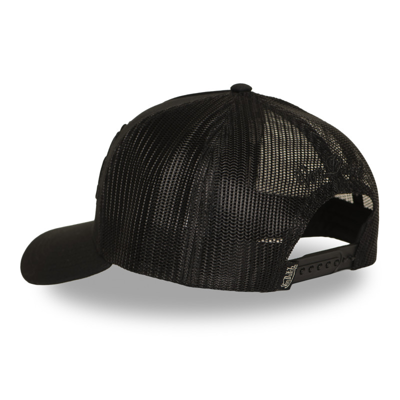 Casquette Vondutch Noire Trucker Snapback EMBROIDERY