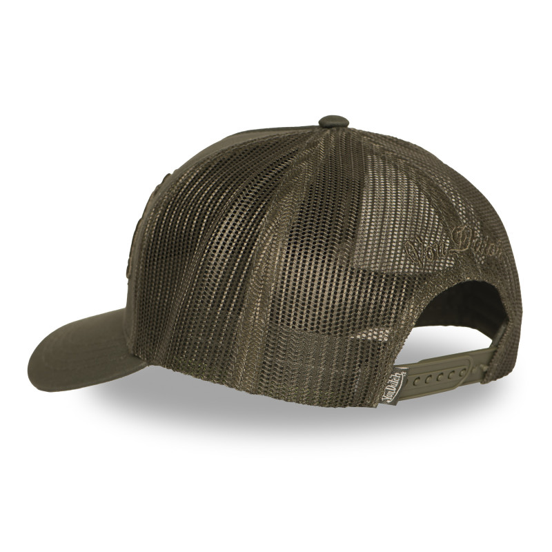 Casquette Vondutch Kaki Trucker Snapback EMBROIDERY