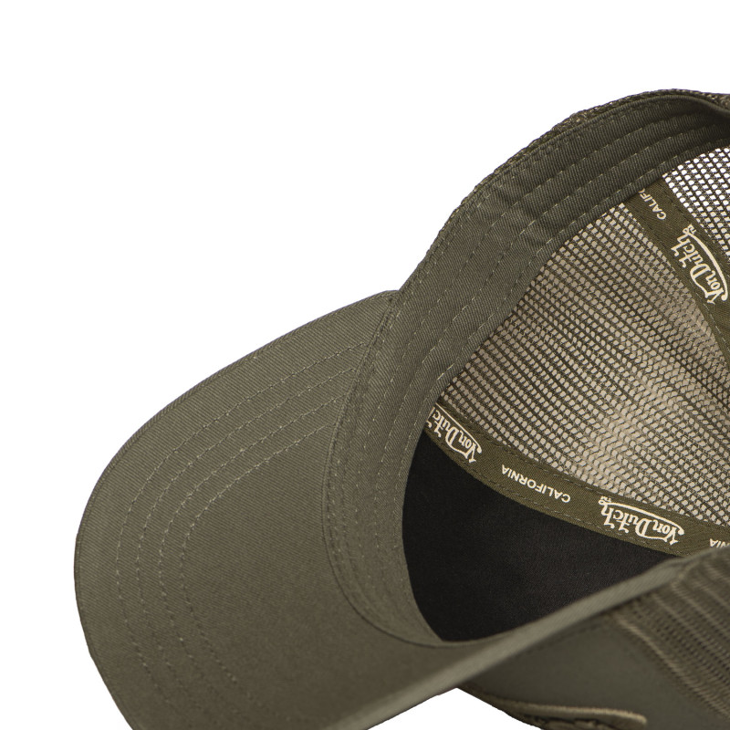Casquette Vondutch Kaki Trucker Snapback EMBROIDERY