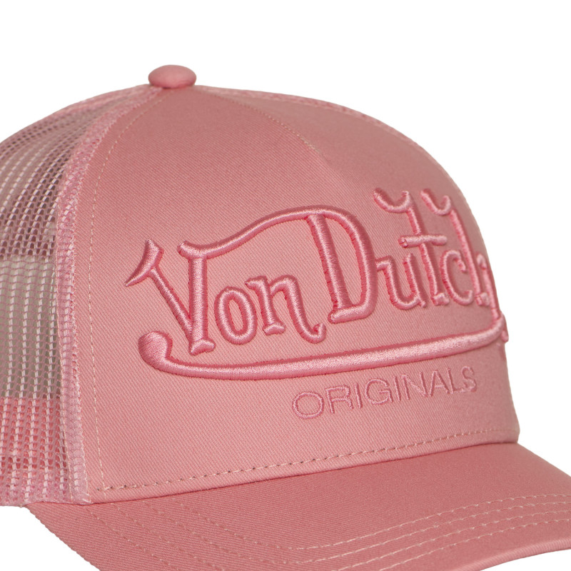 Casquette Vondutch Rose Trucker Snapback EMBROIDERY