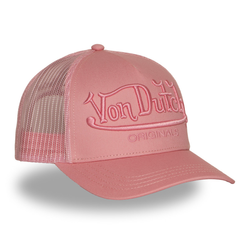 Casquette Vondutch Rose Trucker Snapback EMBROIDERY