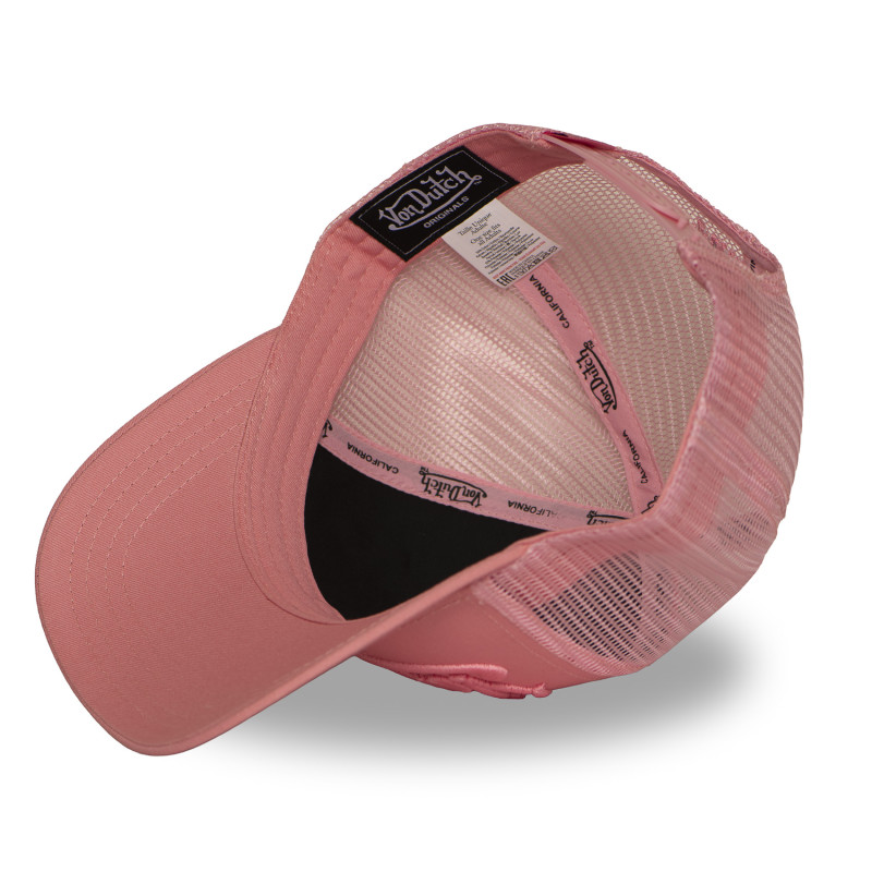 Casquette Vondutch Rose Trucker Snapback EMBROIDERY