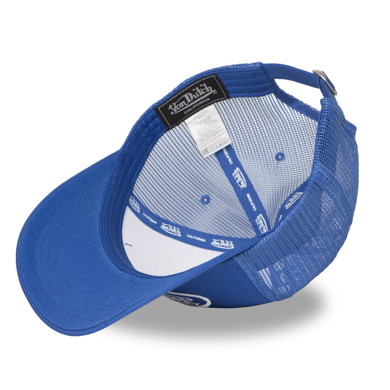 Casquette Vondutch Bleue Trucker Strapback / Boucle LOFB