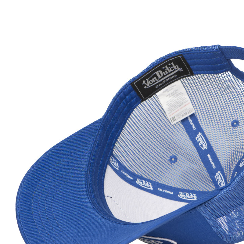 Casquette Vondutch Bleue Trucker Strapback / Boucle LOFB