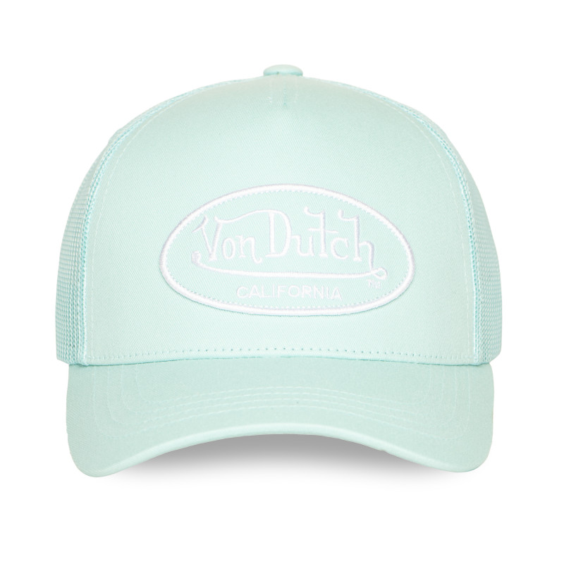 Casquette Vondutch Turquoise Trucker Strapback / Boucle LOFB