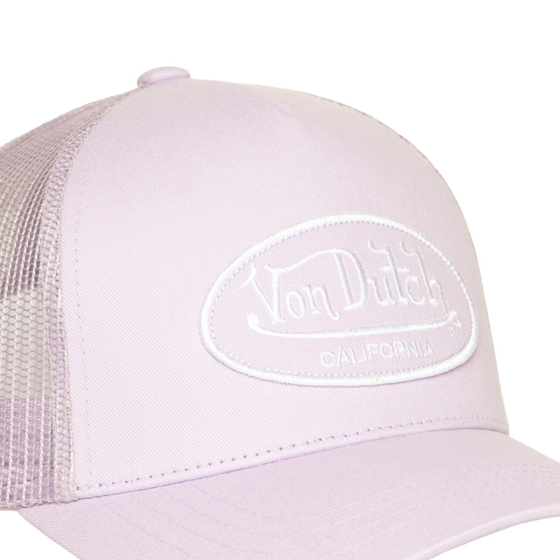Casquette Vondutch Violette Trucker Strapback / Boucle LOFB