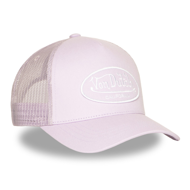 Casquette Vondutch Violette Trucker Strapback / Boucle LOFB