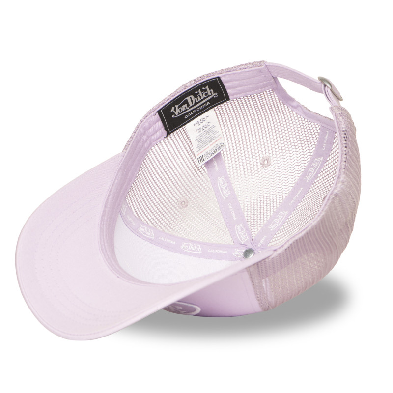 Casquette Vondutch Violette Trucker Strapback / Boucle LOFB