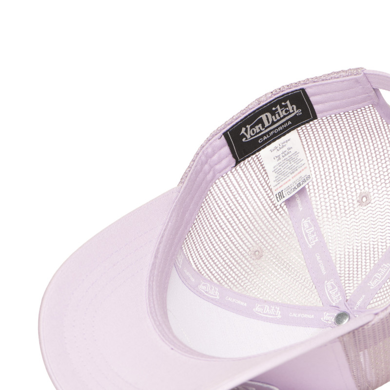 Casquette Vondutch Violette Trucker Strapback / Boucle LOFB