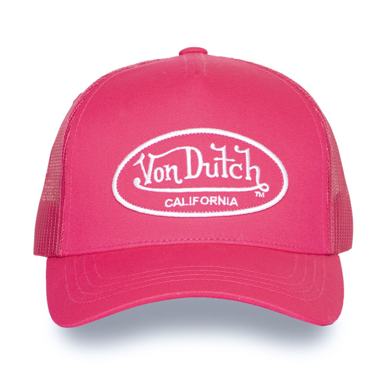 Casquette Vondutch Rose Trucker Strapback / Boucle LOFB