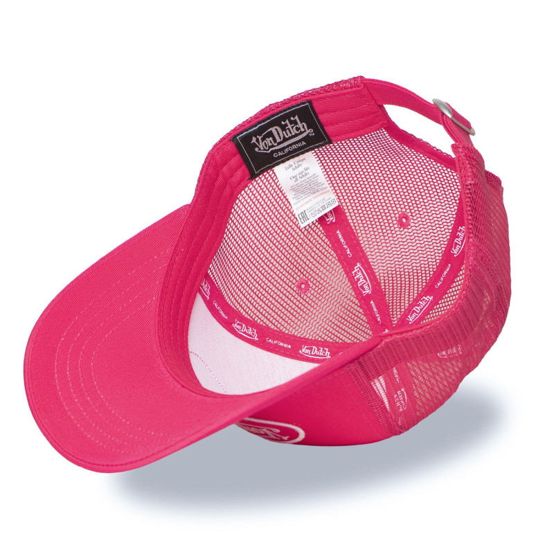 Casquette Vondutch Rose Trucker Strapback / Boucle LOFB