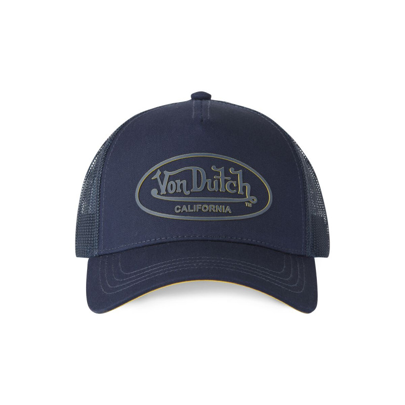 Casquette Vondutch Bleue Trucker Snapback LOG
