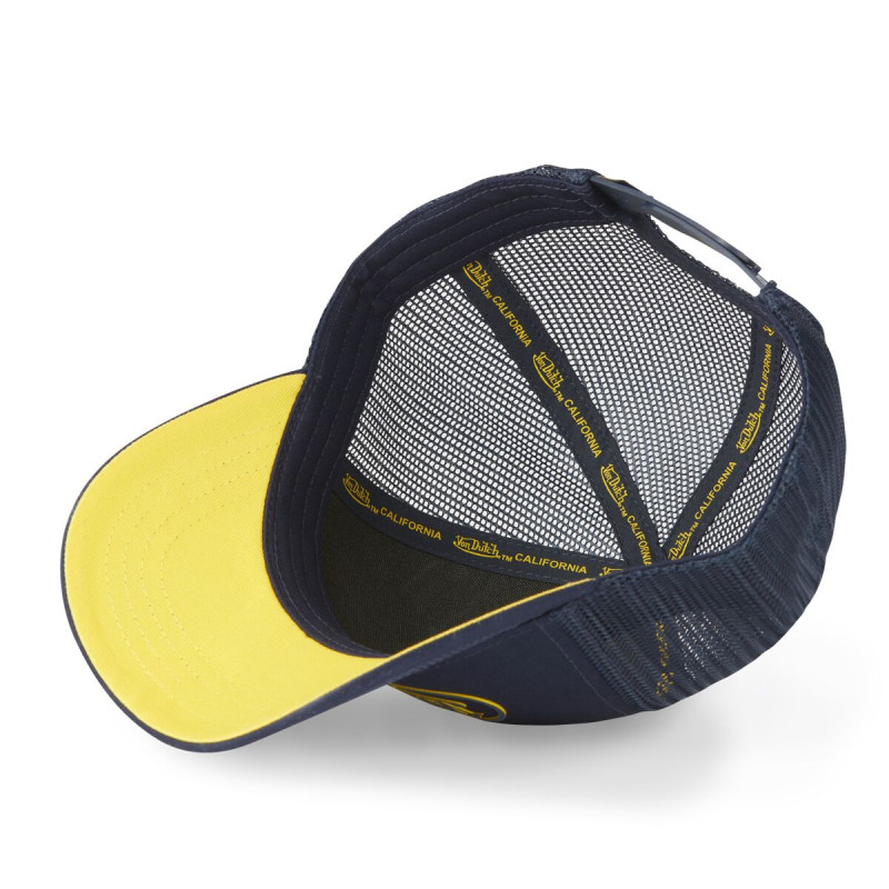 Casquette Vondutch Bleue Trucker Snapback LOG
