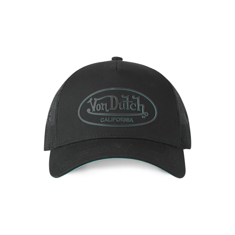Casquette Vondutch Noire Trucker Snapback LOG