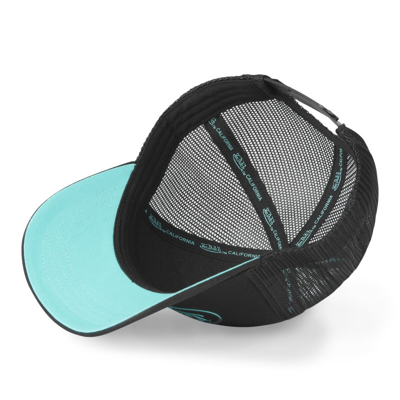 Casquette Vondutch Noire Trucker Snapback LOG