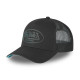 Casquette Vondutch Noire Trucker Snapback LOG