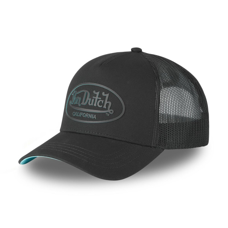 Casquette Vondutch Noire Trucker Snapback LOG