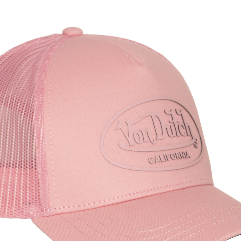 Casquette Vondutch Rose Trucker Snapback LOG
