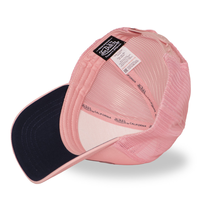 Casquette Vondutch Rose Trucker Snapback LOG