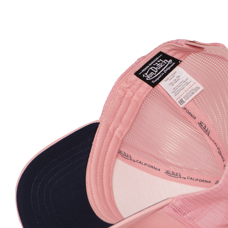 Casquette Vondutch Rose Trucker Snapback LOG