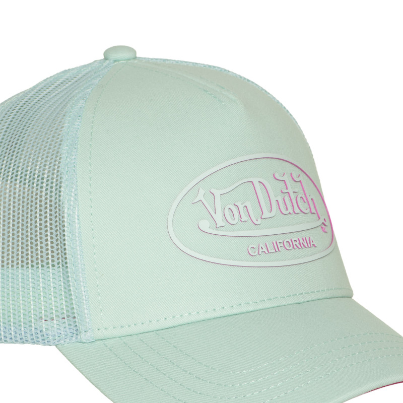 Casquette Vondutch Verte Trucker Snapback LOG