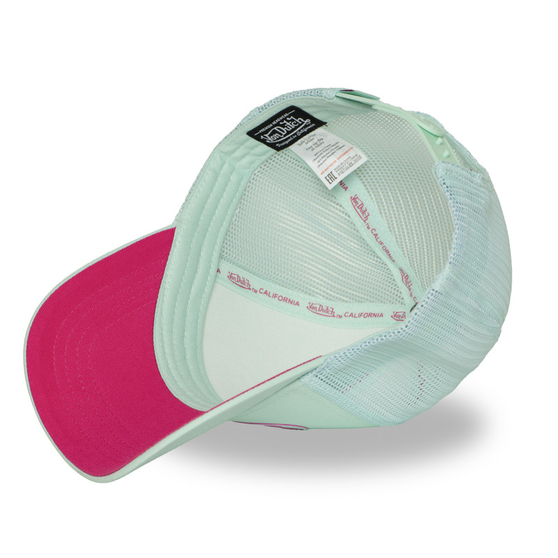 Casquette Vondutch Verte Trucker Snapback LOG