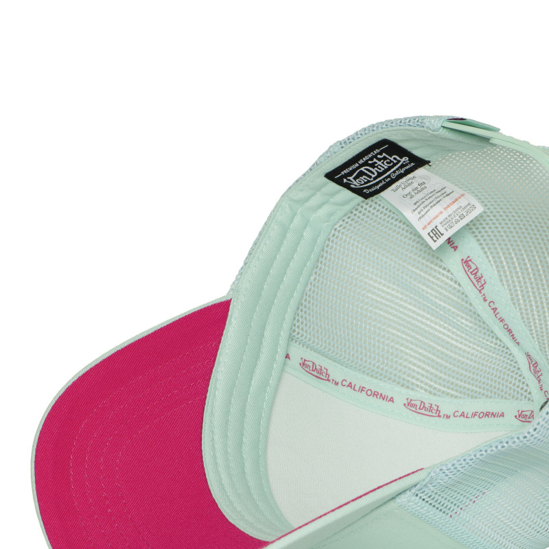 Casquette Vondutch Verte Trucker Snapback LOG