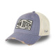 Casquette Vondutch Violette Trucker Snapback en Denim effet Usé MAC