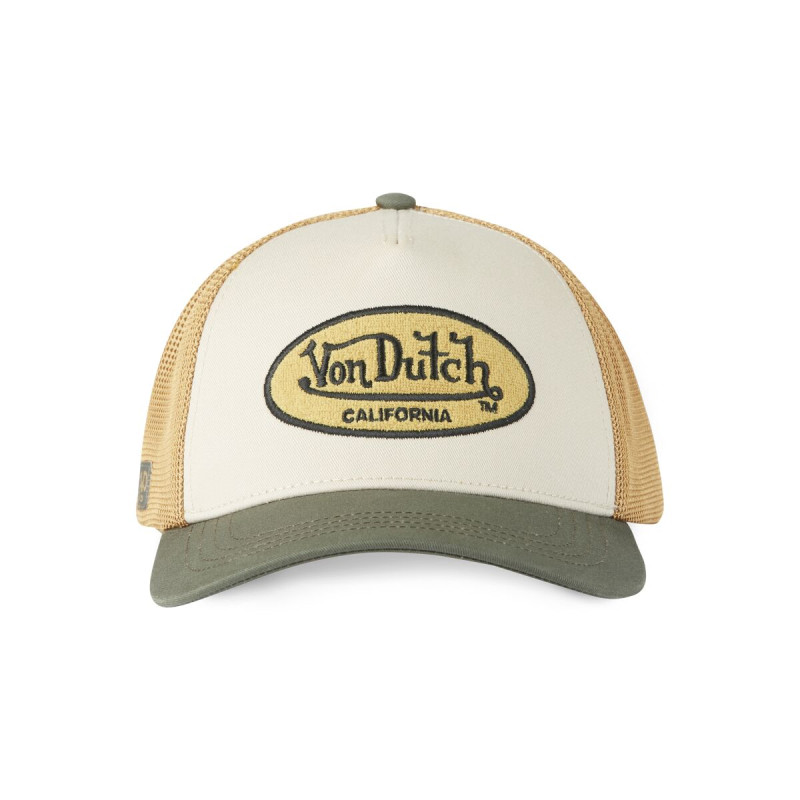 Casquette Vondutch Beige Trucker Snapback TERRY