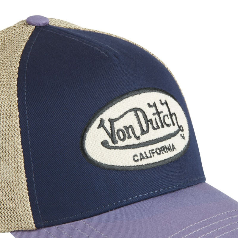 Casquette Vondutch Bleue Trucker Snapback TERRY