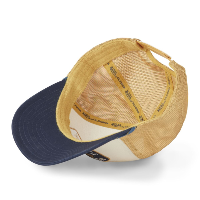 Casquette Vondutch Beige Trucker Snapback SEMI-CURVED