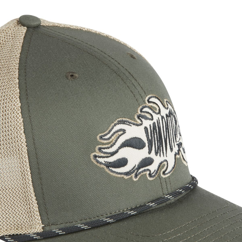 Casquette Vondutch Kaki Trucker Snapback SEMI-CURVED
